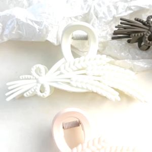 JH Jepit Rambut Fashion Korea Motif Bunga Pita Jepitan Wanita Dewasa & Anak Perempuan Doff 10cm