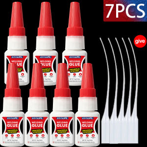 LOOLIFL | LOOLIFL High Strength Welding Glue Fast Drying Super Glue Multi-purpose Transparent Instant Adhesive For Wood Metal Jewelry Bond