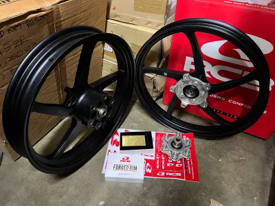 RCB SP525 FORGED RIM Y15ZR - Black 185/250X17
