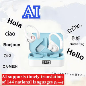 Newest ANC Wireless Earphones Bluetooth 5.3 TWS ANC Noise Cancellation Headphone Dual Mics ENC Headset Over Ear Handfree Earbuds