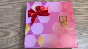 HỘP SOCOLA SỮA BELVIE 4 THANH 80G NHIỀU VỊ