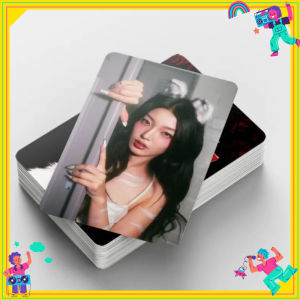 92Pcs/Set Kpop Idol KATSEYE New Album BEAUTIFULCHAOS Lomo Cards LARA DANIELA HD Printd Photocards Stickers MANON MEGAN Fans Gift
