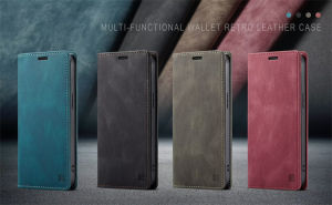 Vỏ ví lật cho Huawei P30 P50 Pro Lite P Smart 2021 Nova4e Vỏ điện thoại có khe cắm thẻ bằng da PU
