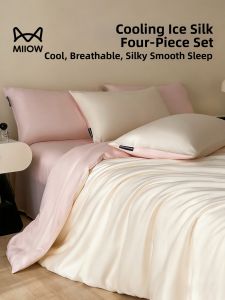 MiiOW | Cool Sensation Ice Silk Four-Piece Set