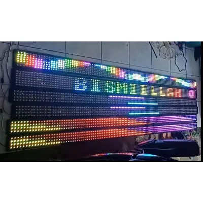 LAMPU STROBO LED WIFI TEXT BERJALAN 5 BARIS MOBIL&TRUCK