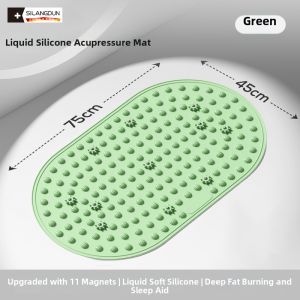 SILANGDUN | Liquid Silicone Acupressure Foot Massage Running Pad