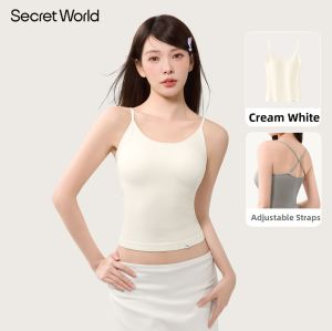 Secret World | Breast Pads Beauty Back Concealing Armpit Flesh Womens Tank Top