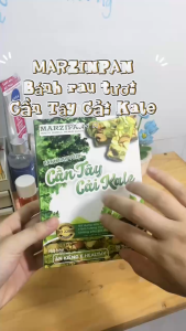 Bánh Rau Tươi Cải Kale Marzipan Healthy Granola Thanh Dinh Dưỡng 72g (8 Thanh) - Ăn Kiêng Healthy Giàu Hạt