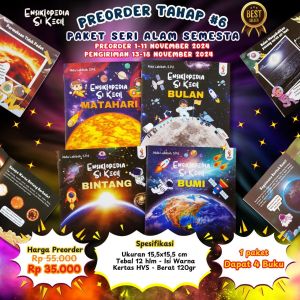 Buku Anak Ensiklopedia Si Kecil Seri Alam Semesta Ranah Buku