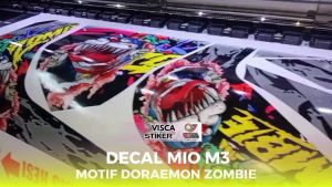{PROMO} Decal Mio M3 Full Body Stiker Mio Z Full Body Desain Doraemon Zombie