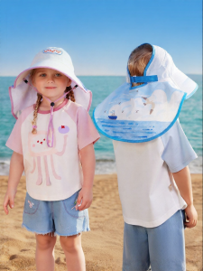 Usbettas | Sun Protection UV-resistant Childrens Sun Hat Large Brim