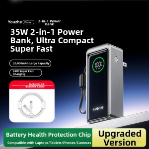 YOUZHE | Aircraft-Approved 3C Certified Fast-Charging High-Capacity Power Bank 20000mAh