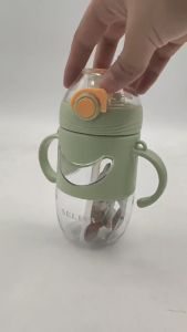 Botol Minum Anak Gagang Pengunci Flip On 420ml SLY 2678