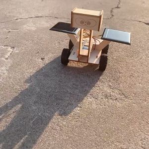 Mainan Rakitan Puzzle Robot Kayu Tenaga Surya Diy Puzzle Untuk Edukasi Anak Sains Dan Teknologi Produksi Kecil Solar - Mainan Edukasi Diy Robot Car Solar