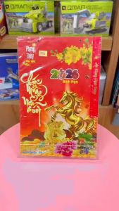 Lịch 2026 - Bloc Siêu Đại  - Phong Thủy Tài Lộc/ Cuộc sống tươi đẹp (20x30cm)