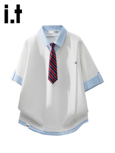 izzue | Americana Fashion Campus Style Polo Shirt