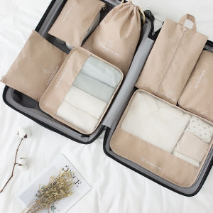 Nordic Style Oxford Cloth Simple Wardrobe Organizer Bag Set