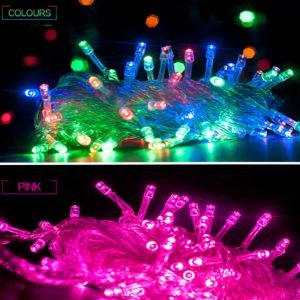 ✨SG Ready Stock✨10M 100 LED String Lights Wedding Fairy Christmas Lights Outdoor Twinkle Christmas Tree Decoration
