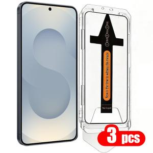 2-5Pcs HD Dust-proof Easy Installation Screen Protector For Samsung S26 Ultra S25 S24 Plus S23 S22 S20 FE M51 M34 Tempered Glass