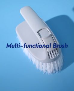 Comfort Grip Household All Purpose Cleaning Brush Scrub Flexible Hard Bristles For Bathroom Tiles Sink Floor Carpet