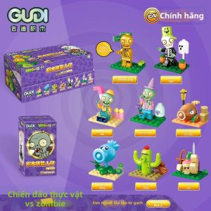 HANLIANG | Bộ Xây Dựng Bằng Gạch Plants vs Zombies