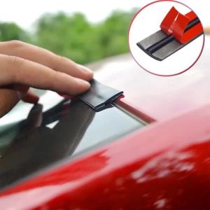 Dải Cao Su Tự Dính Cách Âm Cho Cửa Kính Ô Tô Viền Kính Chắn Gió Nóc Xe - Phụ Kiện Niêm Phong Cao Su Bền Bỉ