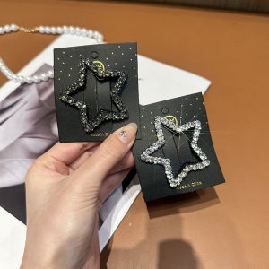 NING ZHOU | Star Decorative Hair Clip for Flyaways