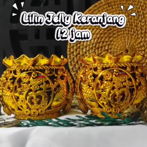 Lilin Jelly Keranjang 12 jam