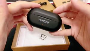 Tai nghe ambie 24h tai nghe thể thao Bluetooth 5.3 TWS không dây dẫn âm thanh xương chống nước kèm Mic âm nhạc cho điện thoại thông minh zweicx