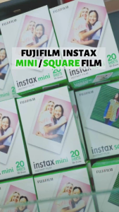 【Mach Photo】Fujifilm Instax Plain Square Film 20 Sheets Replacement Film