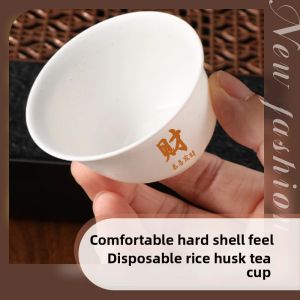 TAFUMAN | Eco-Friendly Heat-Resistant Disposable Tea Cups