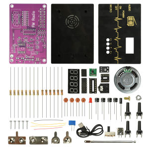 DC 5V 87-108MHz Frequency Range RDA5807M Radio FM Radio Assembly DIY Welding Kit Electronic Production Exercise Kit Micro USB