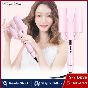 Hengfa Lina Hair Curler Professional Egg Roll Hair Styling Tools Automatic Hair Curler Portable Hair Curling Tongs Iron Ceramic Big Waver