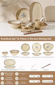 MODERN SWEETHOME | Retro Home New Elegant Dinnerware Dishes