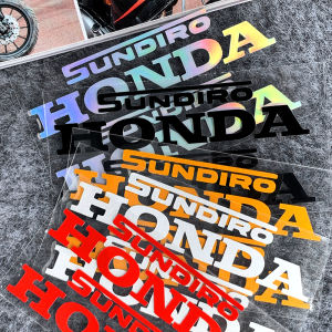 Honda Sundiro Sticker Motorcycle Body Fuel Tank Reflective Stickers Helmet Accessory Decal for CB400x CBF 190X