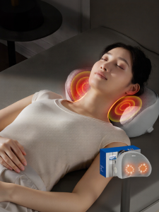 Supor | Supor Neck Massager Electric Kneading Pillow Multifunctional Home Use Cervical Spine Massager Butterfly Shape Graphene Heating
