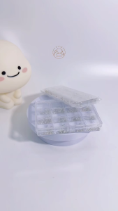 Hộp nhựa đựng phụ kiện (Hộp) Khay để phụ liệu làm móng học nail