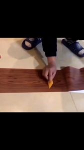 【ร้านไทย+จัดส่งฟรี】สติกเกอร์ติดผนัง บัวพื้น บัวผนัง ขอบบัว แบบม้วนเทป วอลเปเปอร์ลายไม้แบบเทป ยาว10เมตร wallpaper tape