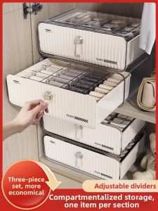 Zhifan | Multifunctional Three-in-one Underwear Drawer Organizer