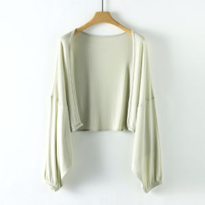 miiow | Cat Woman Summer New Loose Style Sun Protection Casual Cover Up Shoulder Shirt Womens Air Conditioning Sweater Top