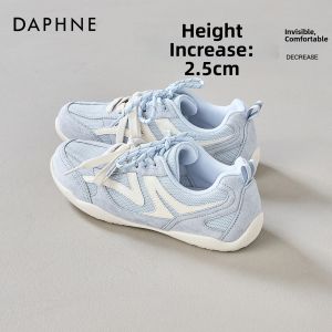 Daphne | Thick Sole Training Shoes Women White Summer