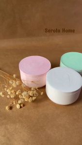 Hũ Lọ Tròn Trơn Mini Cute Có Nắp Nhiều Màu Hộp Bảo Quản Phụ Kiện Cốc Đựng Nến Thơm Trang Trí DIY