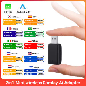 New Mini Carplay Adapter Wired to Wireless CarPlay&Android Auto 2in1 AI Box for 99%Original Cars with Wired CarPlay/Android Auto