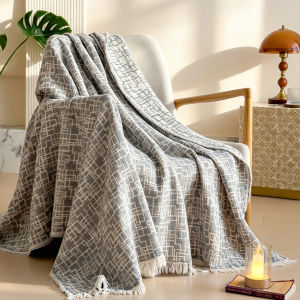 NAIYOUCHENG | Summer Lightweight Cotton Blanket