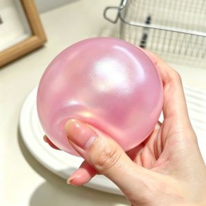 Aitemay 4pcs Anti Stress Maltose Squishy Toy Pearl Coconut Oil Texture Slow Rebound Ball Anxiety Relief Fidget For Office School