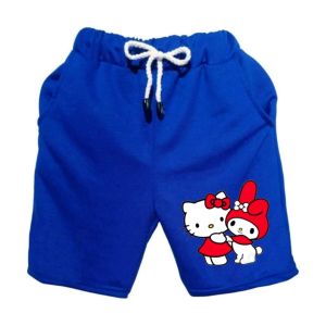celana pendek anak perempuan motif gambar DTF lucu umur 1-11 tahun