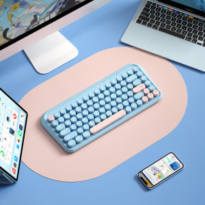 B.O.W | Cute Wireless Bluetooth Keyboard 3 Mode Set