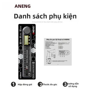 ANENG | Máy Đo Góc Laser Kỹ Thuật Số ANENG RN03 360 Độ °   Công Cụ Cân Đa Chức Năng Có Nam Châm Mạnh Bốn Mặt Tự Động Lật Màn Hình Cho RC01