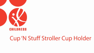 【Local Stock】J.L. Childress Cup N Stuff Universal Stroller Cup Holder with Cell Phone Pocket for Strollers Wheelchairs Bikes Uppababy & More - Insulated Cup & Cell Phone Holder - Stroller Accessories - Black