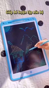 Bảng vẽ điện tử LCD thông minh cho bé 8.5 inch 10 inch 12 inch bảng viết tự xoá